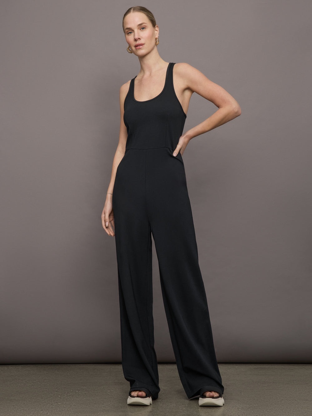 Bandier Lenox Knit Jumpsuit